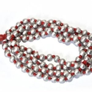 Parad Mala 100% Original Mercury Made 108 Beads Mala / Mercury Mala for Tibetan Meditation Prayer Japa