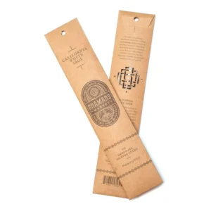 Artisan California White Sage Incense Sticks - 11 in
