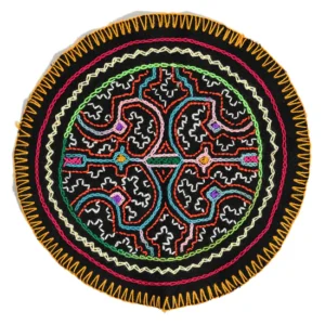 Shipibo Embroidery Cloth - Round