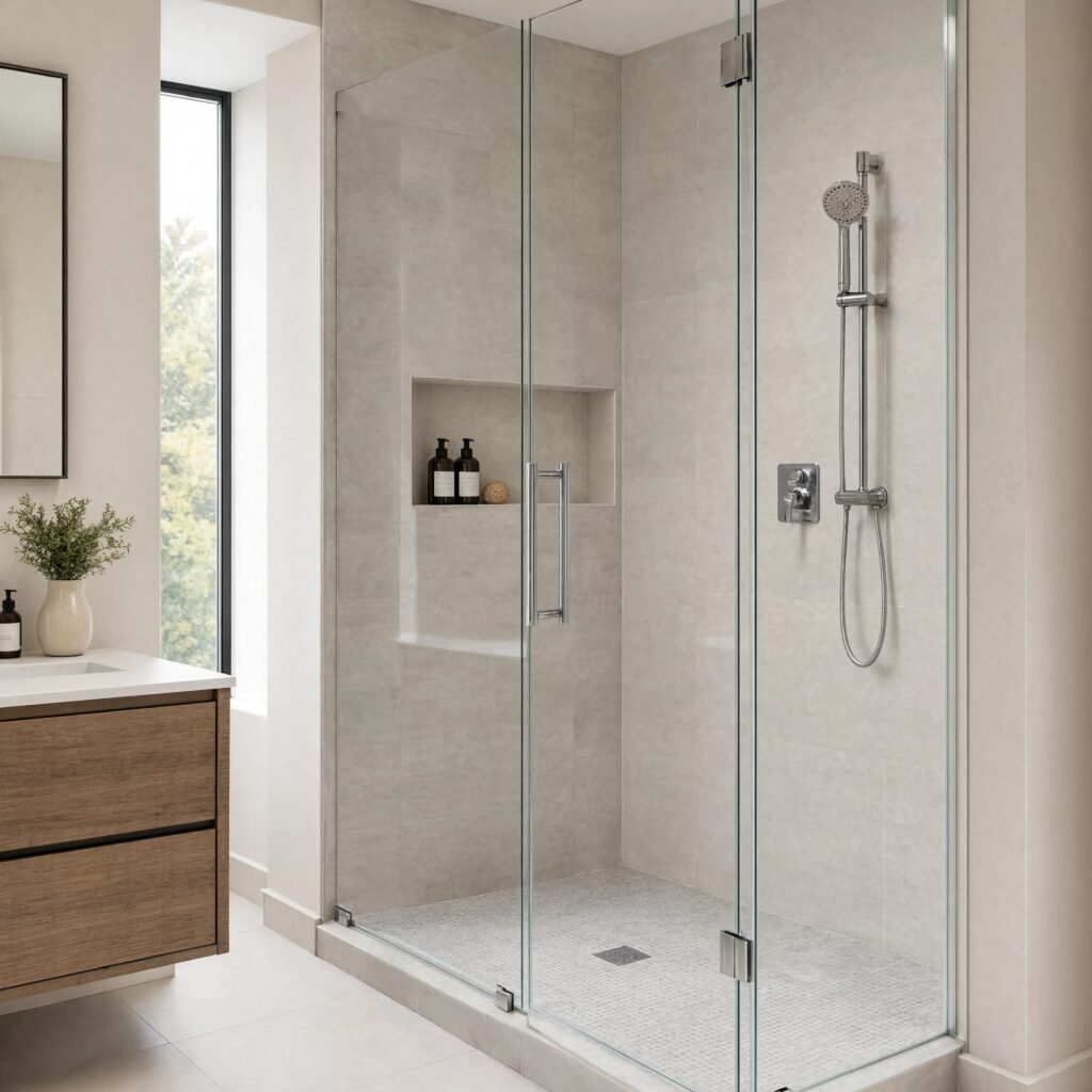 glass shower door