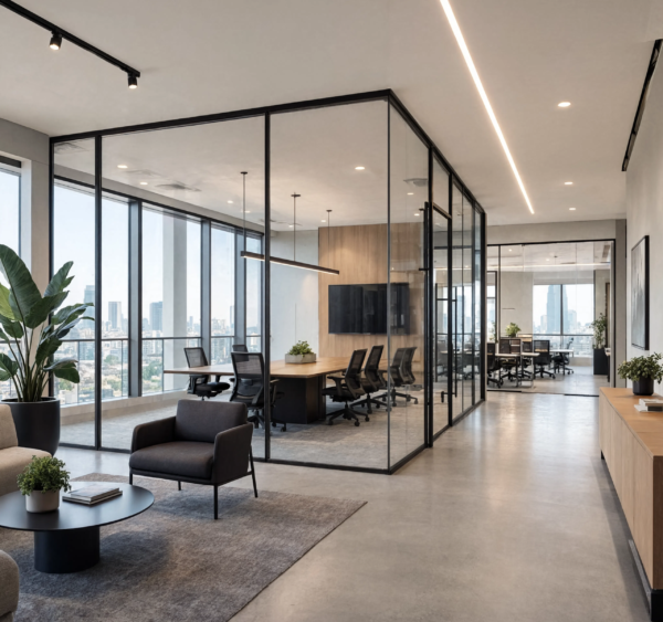 Office Glass Partitions Vancouver
